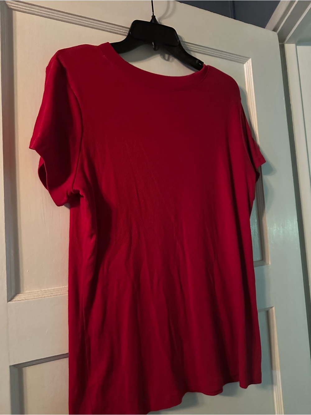 Brand: A New Day-  Red Short Sleeve Crewneck Tee
